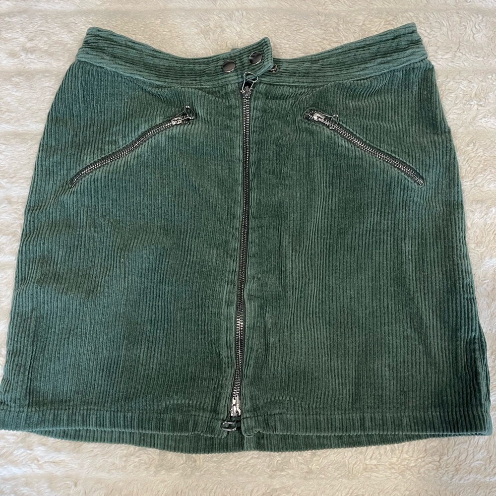 Lulus Velvet Skirt
